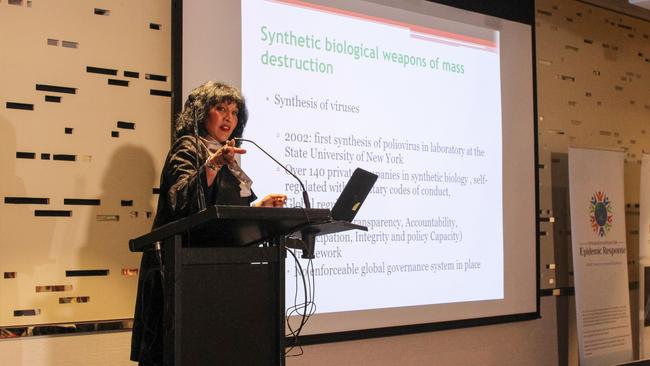 Prof MacIntyre is acknowledged as one the world’s leading experts on epidemiology and detection and mitigation of bioterrorism and biological warfare. Picture: Supplied