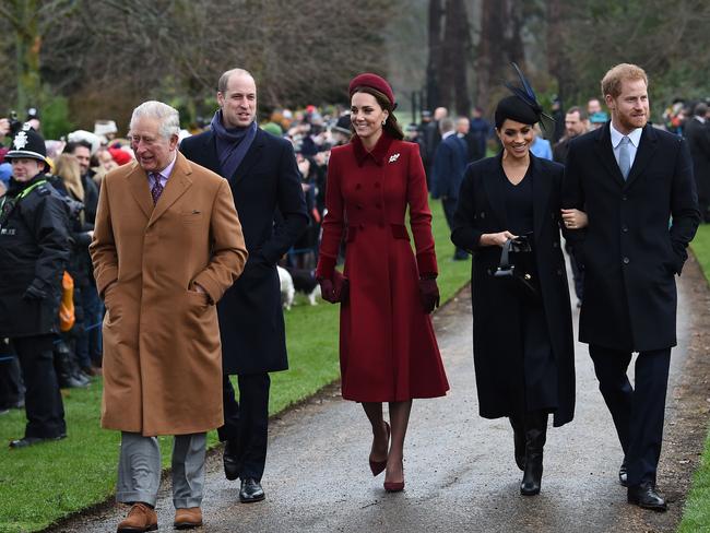 This show of unity, as seen on Christmas Day in 2018, did not last. Picture: AFP