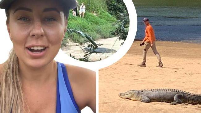 Clyde croc at Babinda.