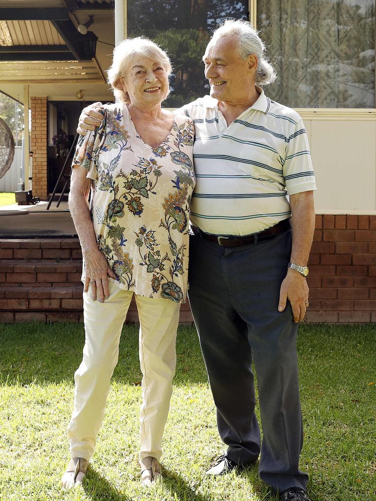 Retiree Patrick Darley-Jones and wife Trudy want growth in their area. Picture: Tim Hunter