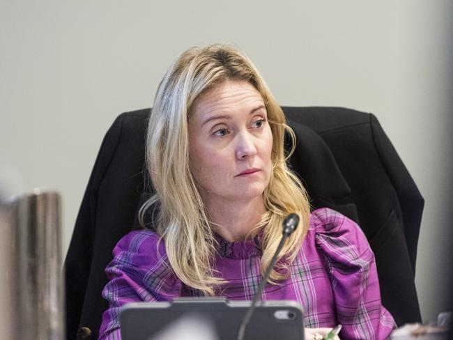 Deputy mayor Rebecca Vonhoff during an ordinary meeting of council, Tuesday, May 28, 2024. Picture: Kevin Farmer