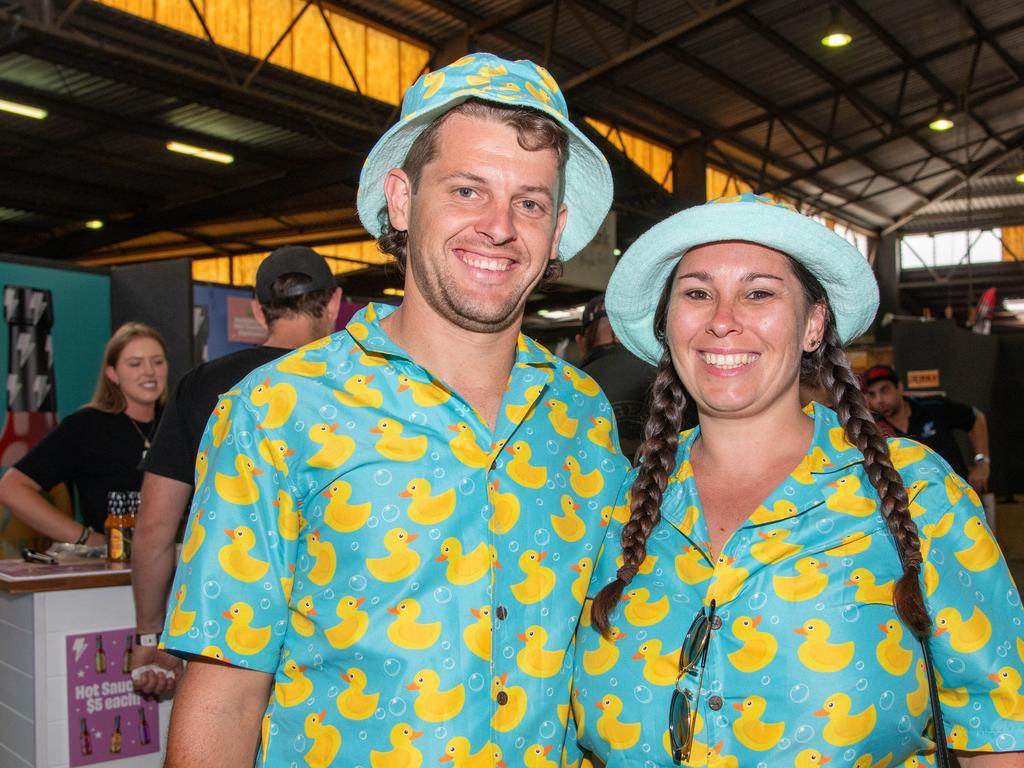 Luke and Sam Schaenzel at Meatstock - Music, Barbecue and Camping Festival at Toowoomba Showgrounds, Sunday, March 10th, 2024. Picture: Bev Lacey