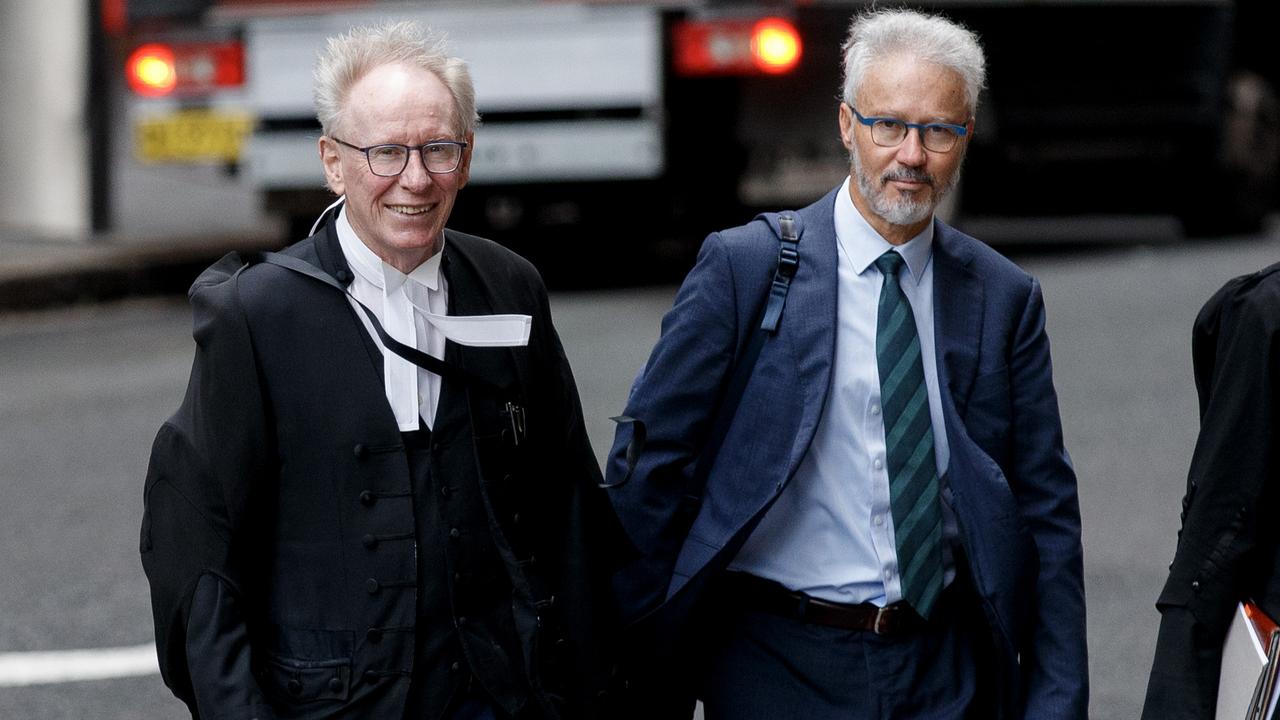 TWU lawyers including Noel Hutley (left) said Qantas’s decision to illegally sack more than 1800 workers had caused ‘massive harm’. Picture: NewsWire / Nikki Short