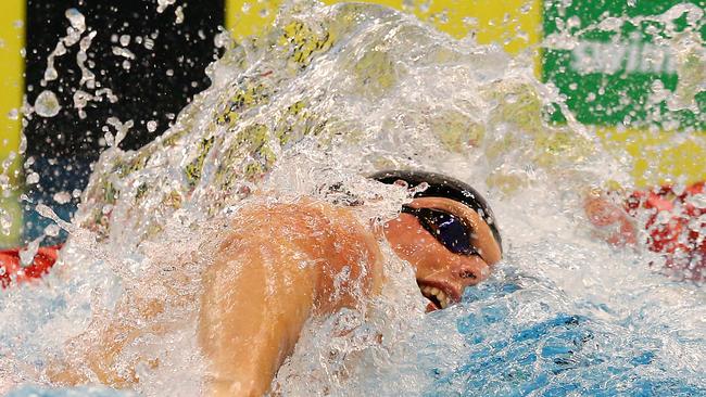 Chalmers’ 48.03 in the 100 free in Adelaide is faster than Thorpe ever swam it. Pic: Sarah Reed