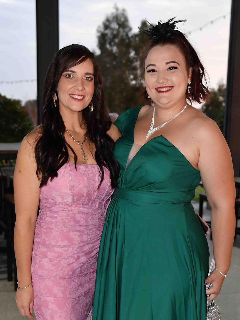 Helena Bell and Tiffany Tylor at the Fraser Coast Business &amp; Tourism Awards in Maryborough. Picture: Patrick Woods.