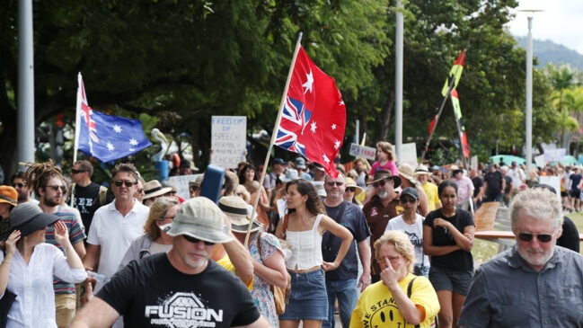 Freedom Rally in Cairns