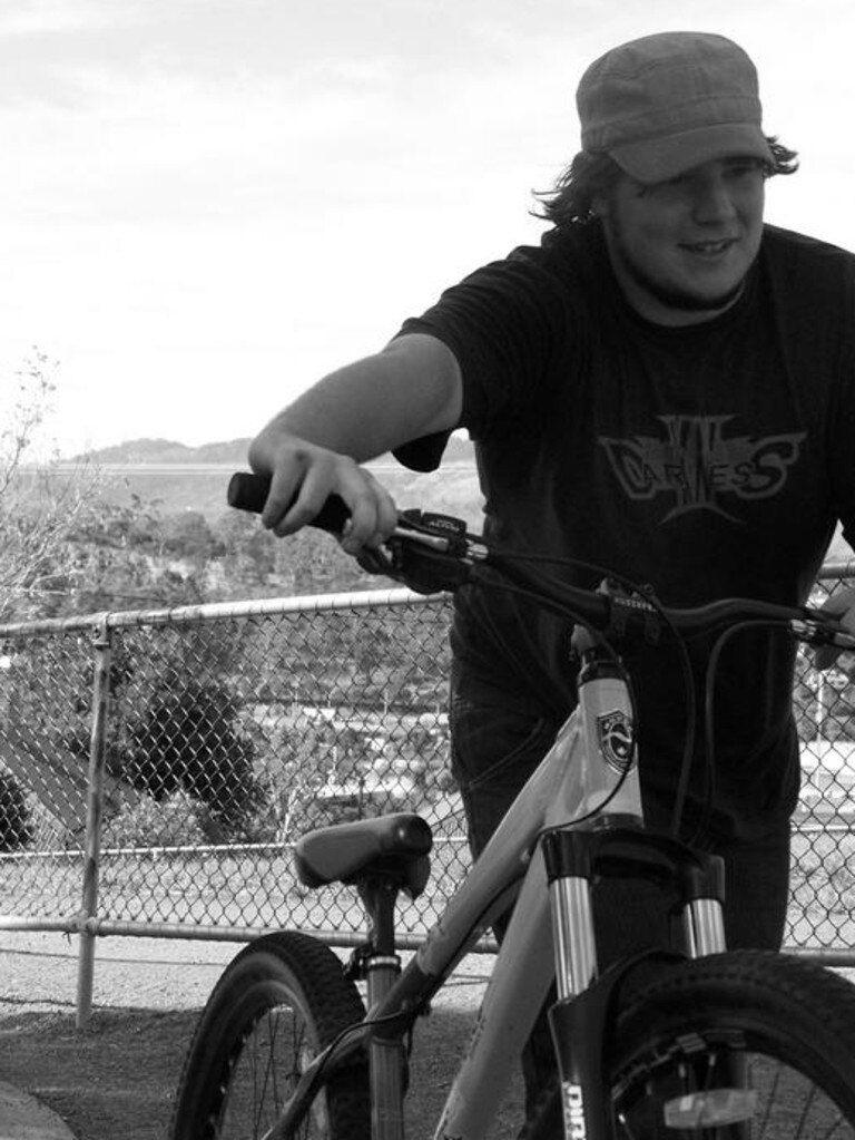 Mountain-biking meant everything to Joe when he was a teenager. Picture: Supplied.