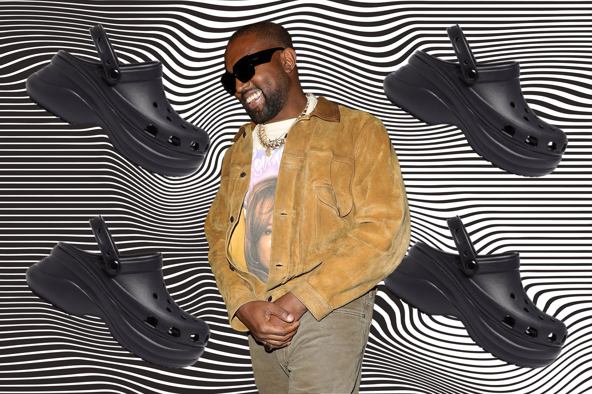 Kanye west sale new crocs