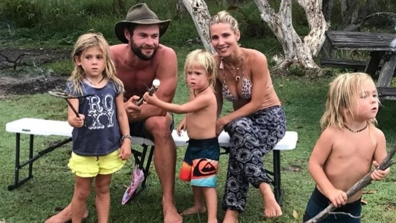 The Hemsworths have been drawn into the marketing hype for a neighbour’s listing because their animals are escape artists. Picture: Instagram.