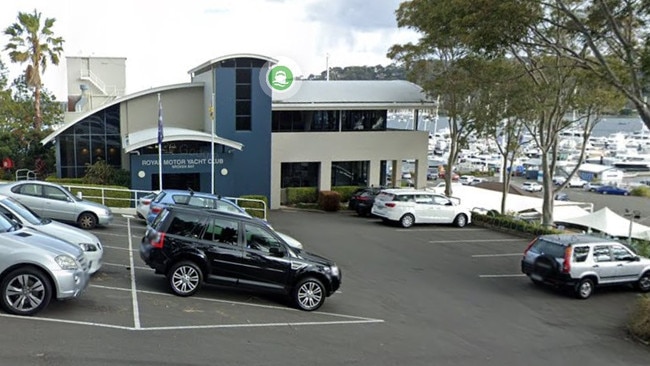 The current Royal Motor Yacht Club Broken Bay at Newport. Picture: Google Maps