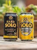 Hard Solo Alcoholic Lemon Drink.
