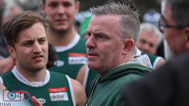 Greensborough coach Mick Harford. Picture: Nathan McNeill