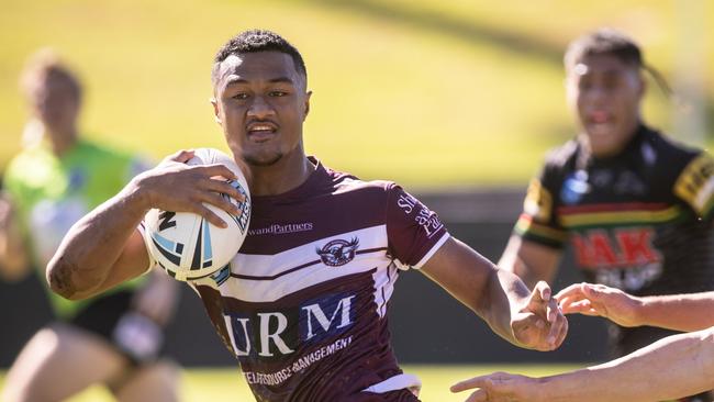 Fainu is one of the brightest prospects in rugby league. (Pictures by Julian Andrews).