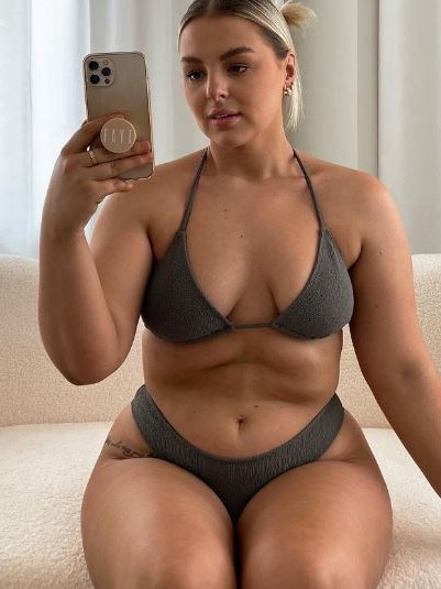 She's revealed why her brand is size inclusive. Picture: Instagram/BrittneySaunders