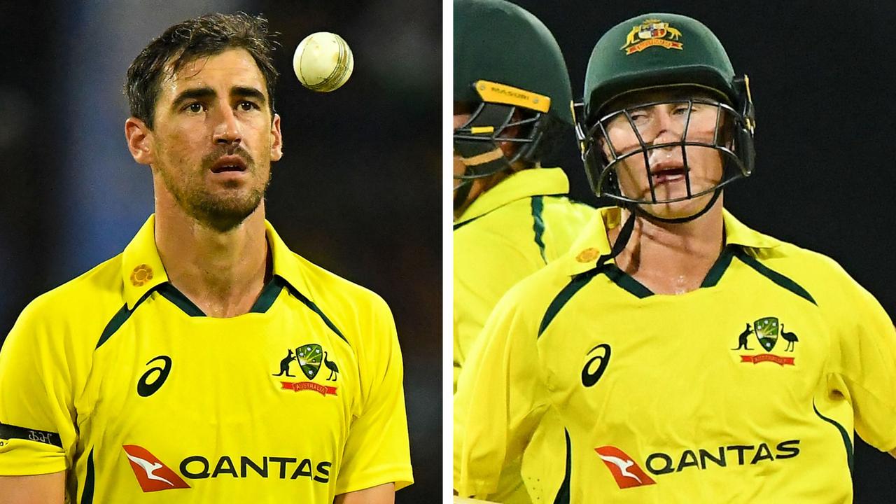 Mitchell Starc and Marnus Labuschagne