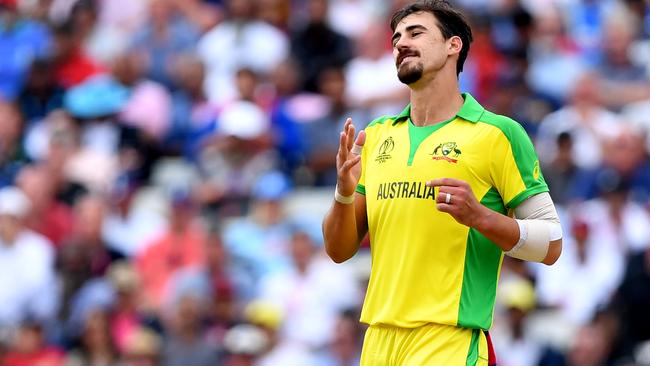 Mitch Starc now has more wickets at a single World Cup than anyone, but was below par at Edgbaston.