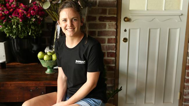 Ursula Watts, co-owner of Bam Bam Bakehouse in Mermaid Beach. Photo: Luke Marsden