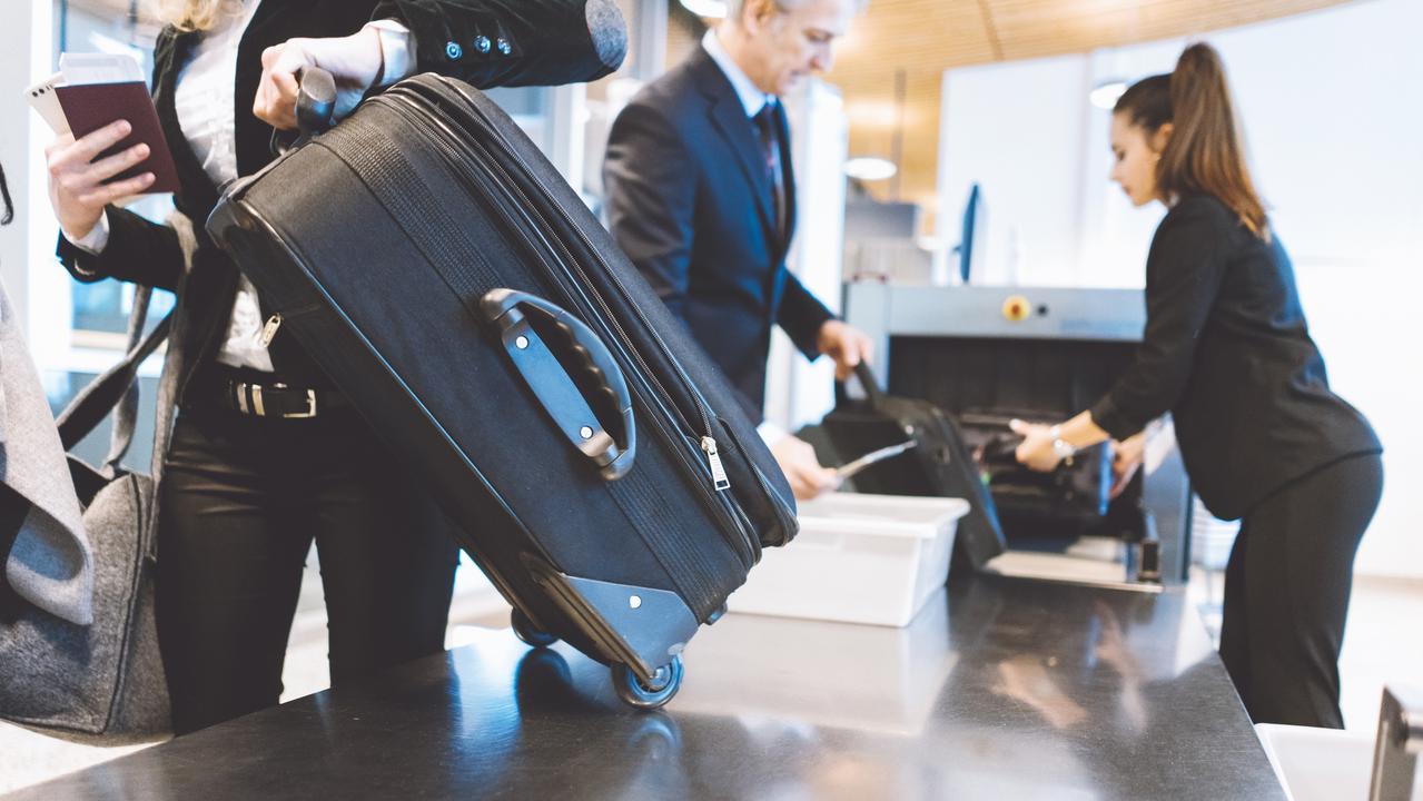 Passengers can now book a timeslot at airport security to avoid queues. Picture: istock