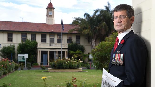 Vietnam War veteran Bob Walter at the Repatriation Hospital. Picture: Roger Wyman