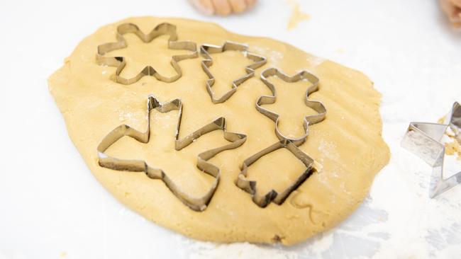 Making gingerbread is fun for all ages. Picture: Dominika Lis