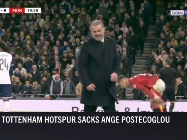 Postecoglou sacked by Tottenham
