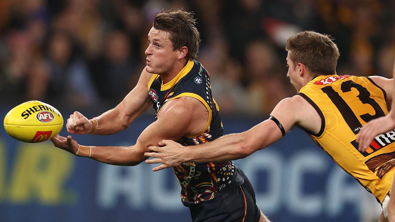 Crouch did not play a senior game of footy past Round 17 last season. Photo by Michael Klein