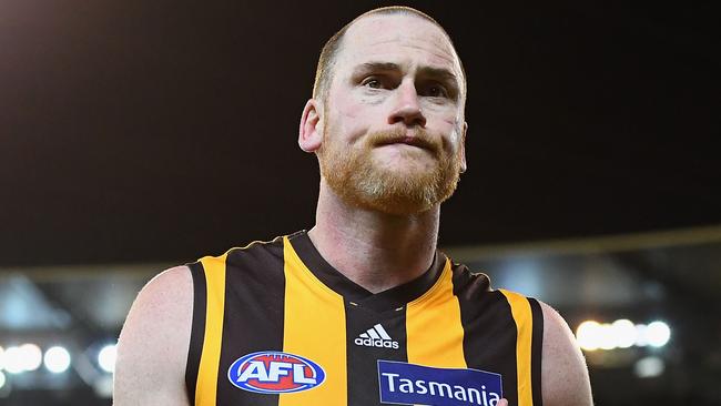 Alastair Clarkson says Jarryd Roughead will be back at Hawthorn in 2019. Picture: Getty Images