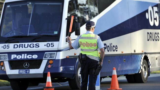 Operation Roadwise saw nearly 90 drug-drivers plucked from roads in Melbourne’s southeast. Picture: Steve Tanner