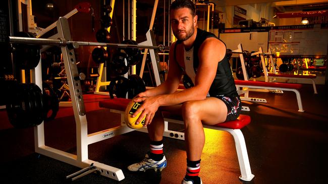 The Saints defender pictured in his playing days in 2014. Picture: AFL