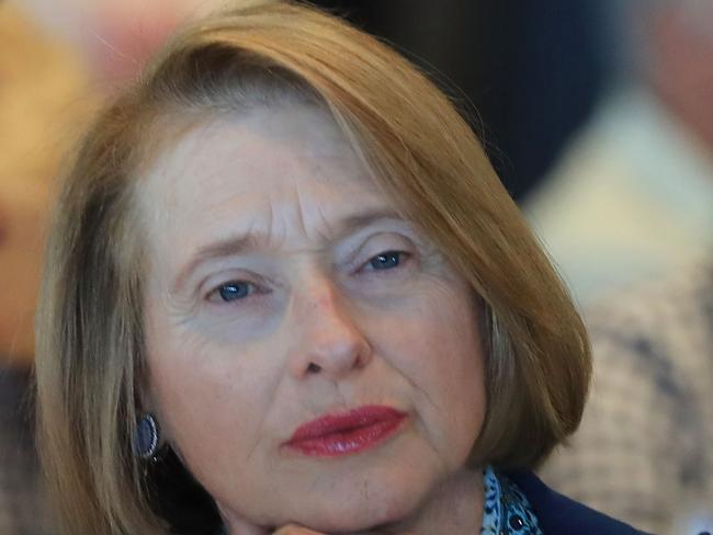 SYDNEY, AUSTRALIA - MARCH 20:  Trainer Gai Waterhouse looks on during the 2018 Golden Slipper Barrier Draw at Rosehill Gardens on March 20, 2018 in Sydney, Australia.  (Photo by Mark Evans/Getty Images)