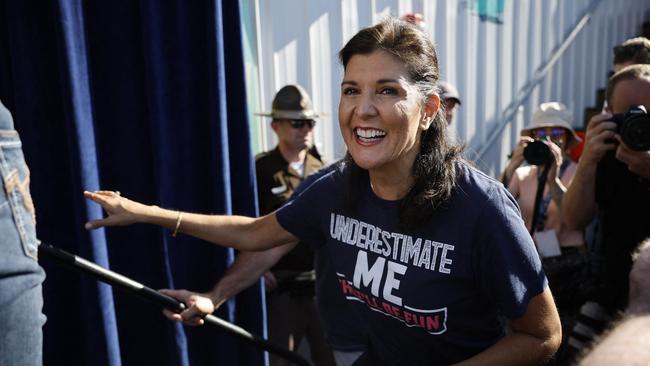 Nikki Haley’s opponents have responded to her rise in the polls by focusing their attacks on her, prompting her at one stage to quip: “I love all the attention, fellas.”