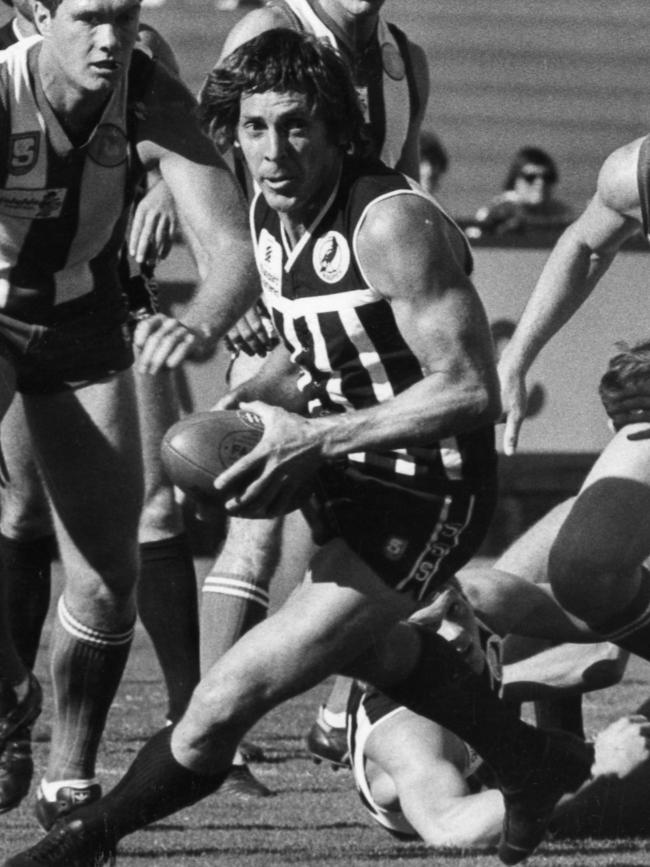 Ebert is widely regarded as Port Adelaide’s greatest ever player. Picture: Marc Fallander