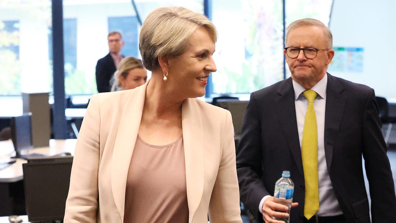 Tanya Plibersek was back on the frontline of the Labor campaign in Melbourne on Wednesday. Picture: Liam Kidston