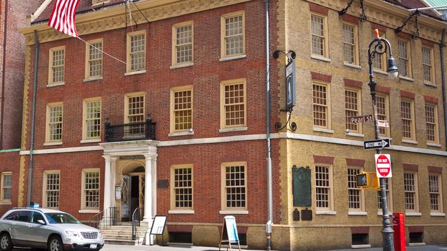 Fraunces Tavern in New York, where George Washington once slept.