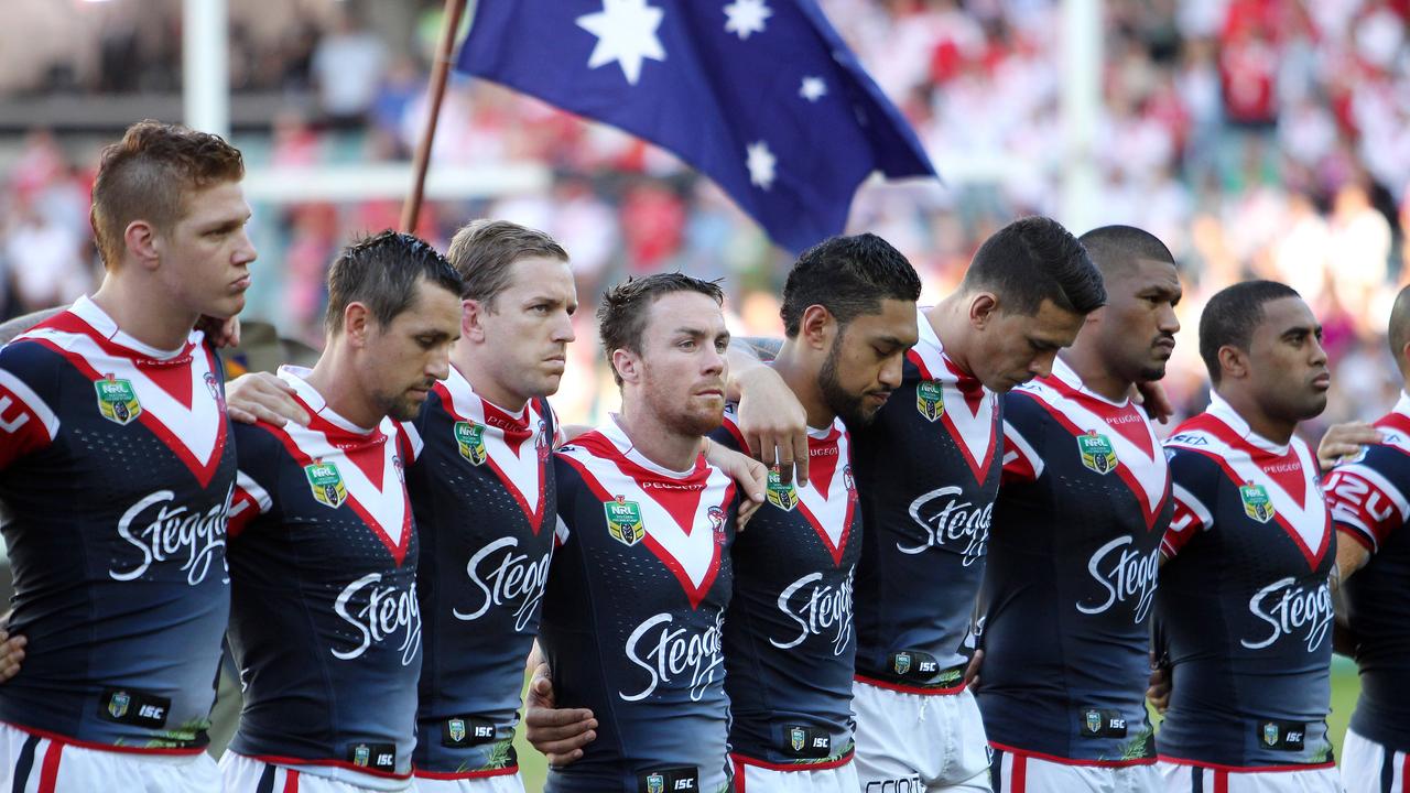 Massive crowd expected for Anzac Day match between Roosters and