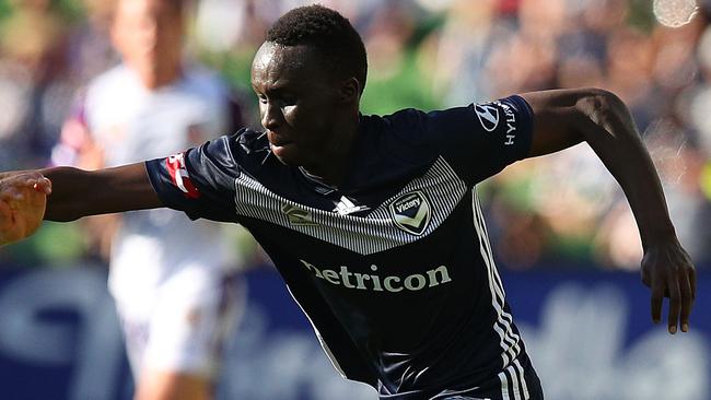 Will he or won’t he? Tommuy Deng wants to make his comeback in the Melbourne Derby. Picture: Getty Images