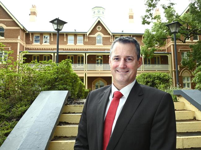 Toowoomba Grammar School new headmaster, Dr John Kinniburgh.