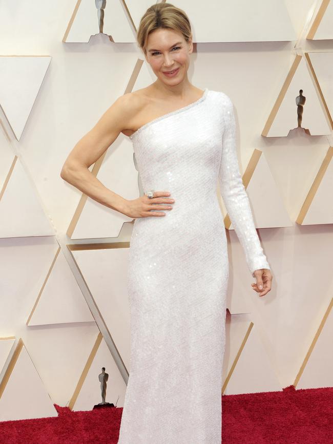 Zellweger at the Oscars in 2020. Picture: Getty Images