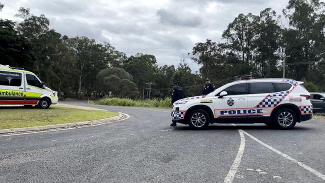 Police blocked off multiple roads and declared a PSPA after being called to Curtain Rd, Pie Creek, about 9.20am Wednesday, July 26, 2023.