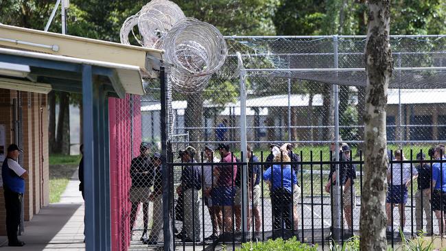 Detainees from the Frank Baxter Juvenile Justice Centre saved two drunk swimmers at North Entrance. Picture: Peter Lorimer