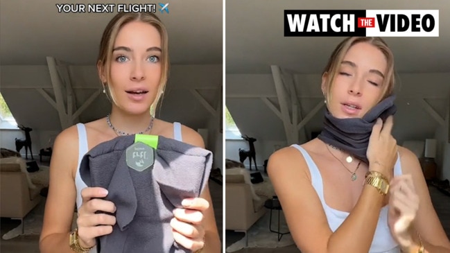 TRTL travel pillow goes viral on TikTok helps people sleep on