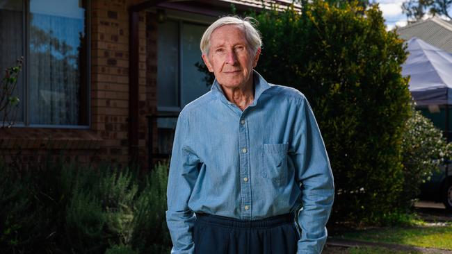 Gerald Urwin is fighting to see his partner at an aged care centre without conditions. Picture: Justin Lloyd