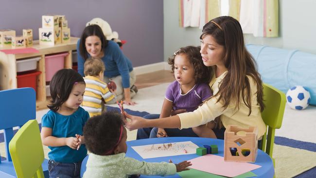 Omicron outbreaks have forced hundreds of childcare centres to close due to staff shortages.