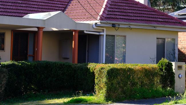 The Mount Waverley home where an elderly Tamil woman was enslaved for eight years by Kumuthini and Kandasamy Kannan. Picture: NCA NewsWire / Luis Ascui