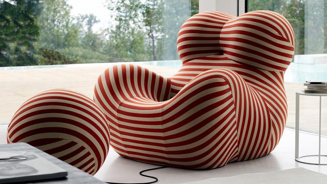 Gaetano Pesce’s Up Series chair and ottoman.