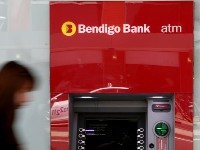 A generic photo of a Bendigo Bank in Adelaide, Monday, February 17, 2020. Bendigo and Adelaide Bank has launched a $300 million capital raising and slashed its interim dividend as rising costs weigh heavily on its first-half result. (AAP Image/Kelly Barnes) NO ARCHIVING