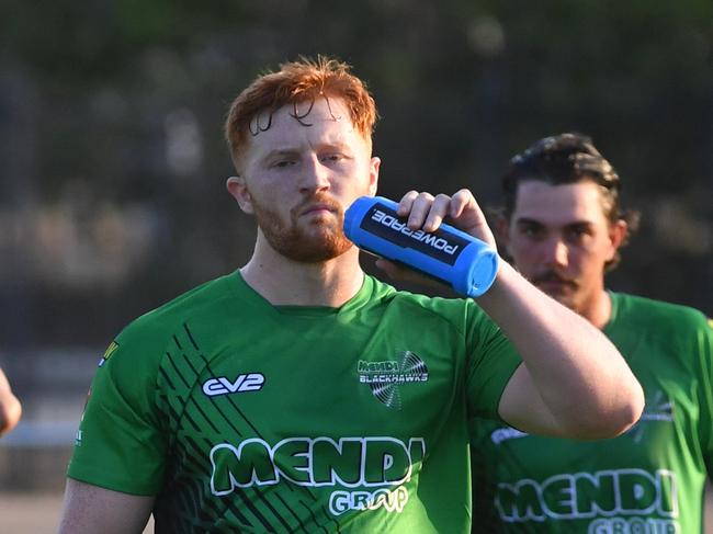 First Look: Blackhawks Squad Training. Christian Gale. Picture: Evan Morgan