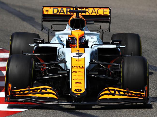 MONTE-CARLO, MONACO - MAY 23: Daniel Ricciardo of Australia driving the (3) McLaren F1 Team MCL35M Mercedes on track during the F1 Grand Prix of Monaco at Circuit de Monaco on May 23, 2021 in Monte-Carlo, Monaco. (Photo by Mark Thompson/Getty Images)