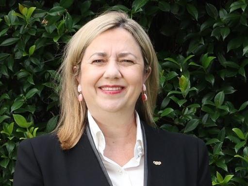 Twitter image of QLD Premier Annastacia Palaszczuk, QLD Governor Jeanette Young and Deputy Premier Steven Miles."Deputy Premier @StevenJMiles and I are now sworn in as Minister for the Olympic and Paralympic Games, and Minister Assisting the Premier on Olympic and Paralympic Games Infrastructure."