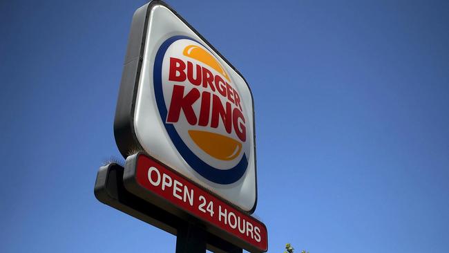 SAN RAFAEL, CA - JULY 27: A sign is posted in front of a Burger King restaurant on July 27, 2015 in San Rafael, California. Burger King parent company Restaurant Brands International reported a 7.9 percent increase in second quarter sales at Burger King restaurants in the United States and Canada with revenue of $1.04 billion. Justin Sullivan/Getty Images/AFP == FOR NEWSPAPERS, INTERNET, TELCOS & TELEVISION USE ONLY ==
